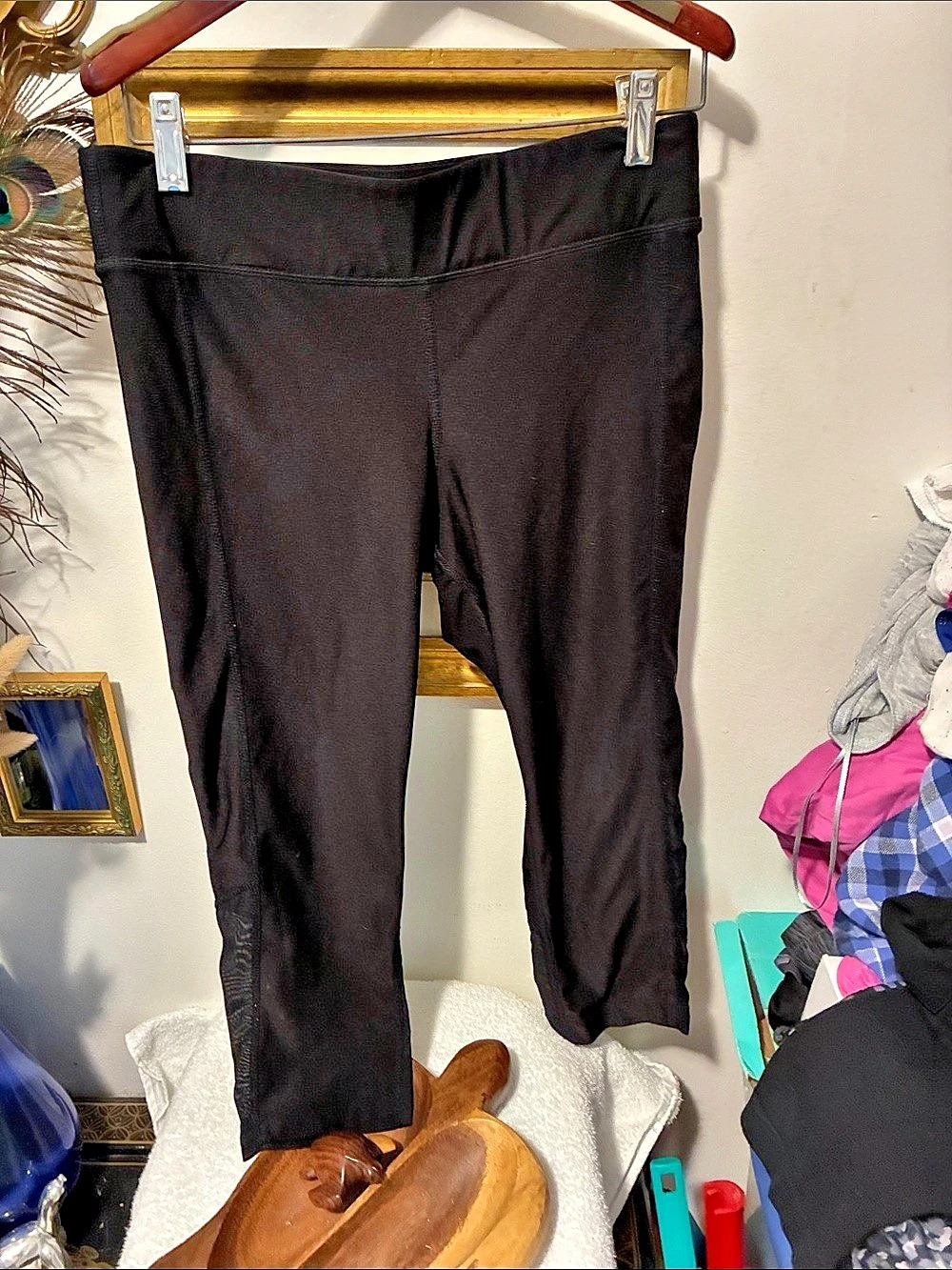 Spalding Women's Leggings in Black Size Medium
